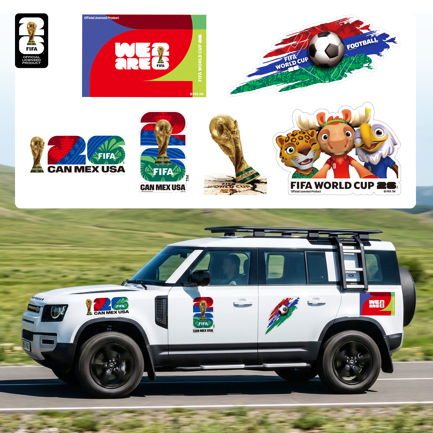 Car Accessories Ebay - FIFA World Cup 2026 Car Decal
