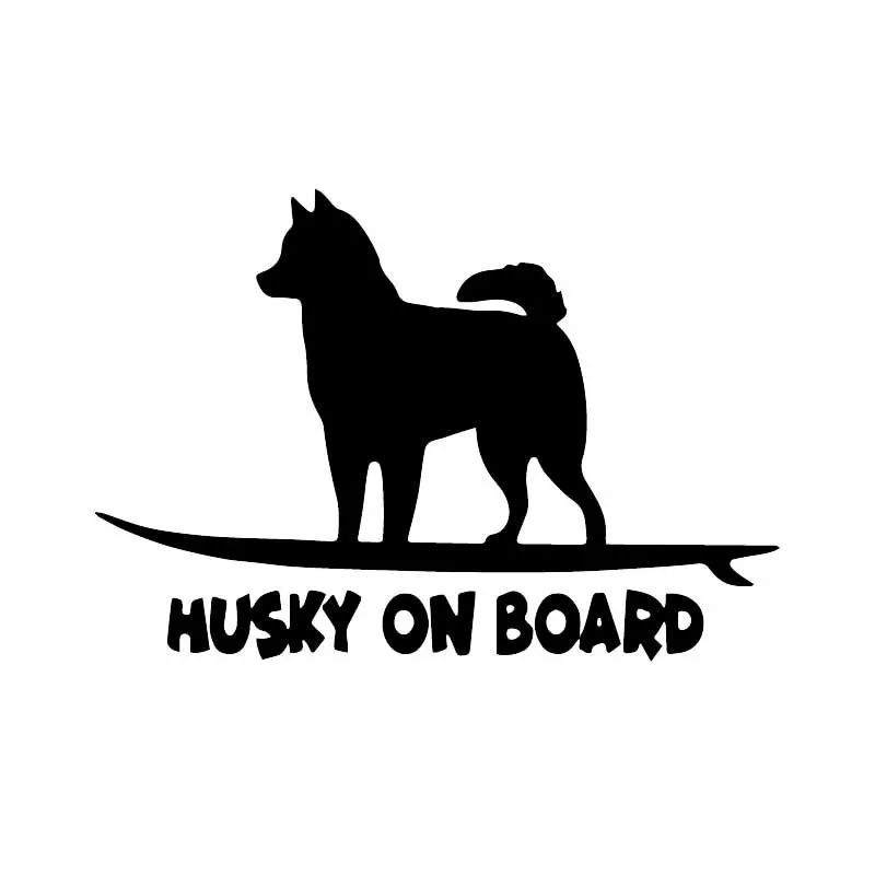 Car Accessories Ebay - OFK Funny Decal PVC Husky On