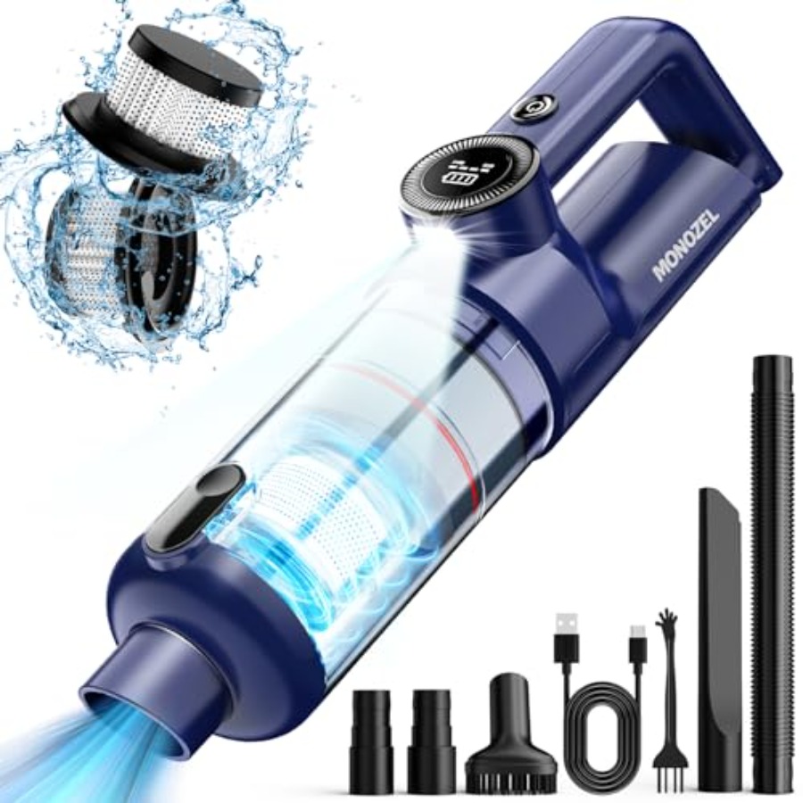 Car Vacuum Cleaner - Handheld Vacuum Cordless - Car Vacuum