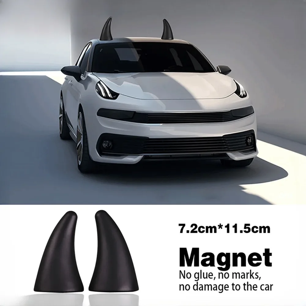 Car Accessories Ebay - 1/2PCS 3D Devil Horn Car Roof