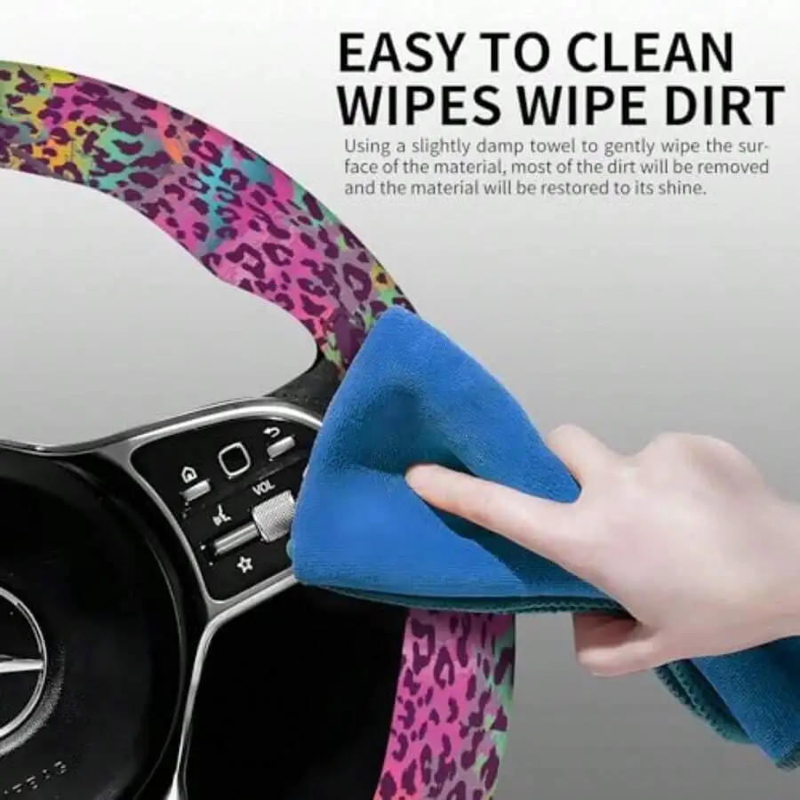 Car Accessories For Steering Wheel - Elastic Steering Wheel Cover 15 Inch