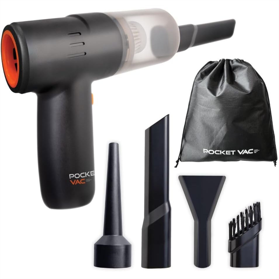 Car Vacuum Cleaner - Handheld Vacuum Cleaner, Compact Wireless Lightweight