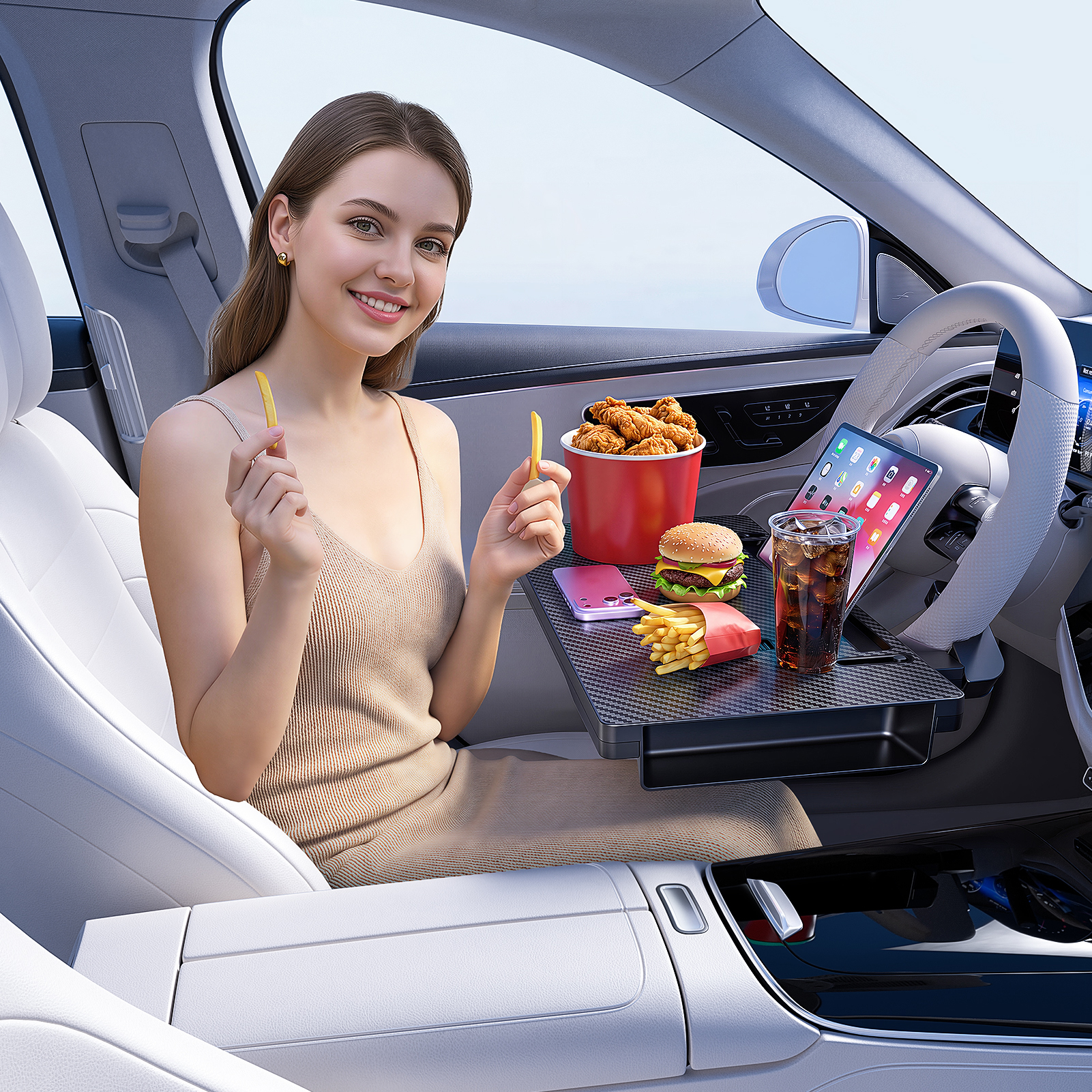 Car Accessories Exterior - High-Grade Universal Car Steering Wheel Table