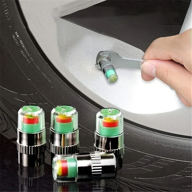 4pcs Car Tire Pressure Monitor - Tire Pressure Monitor review and price