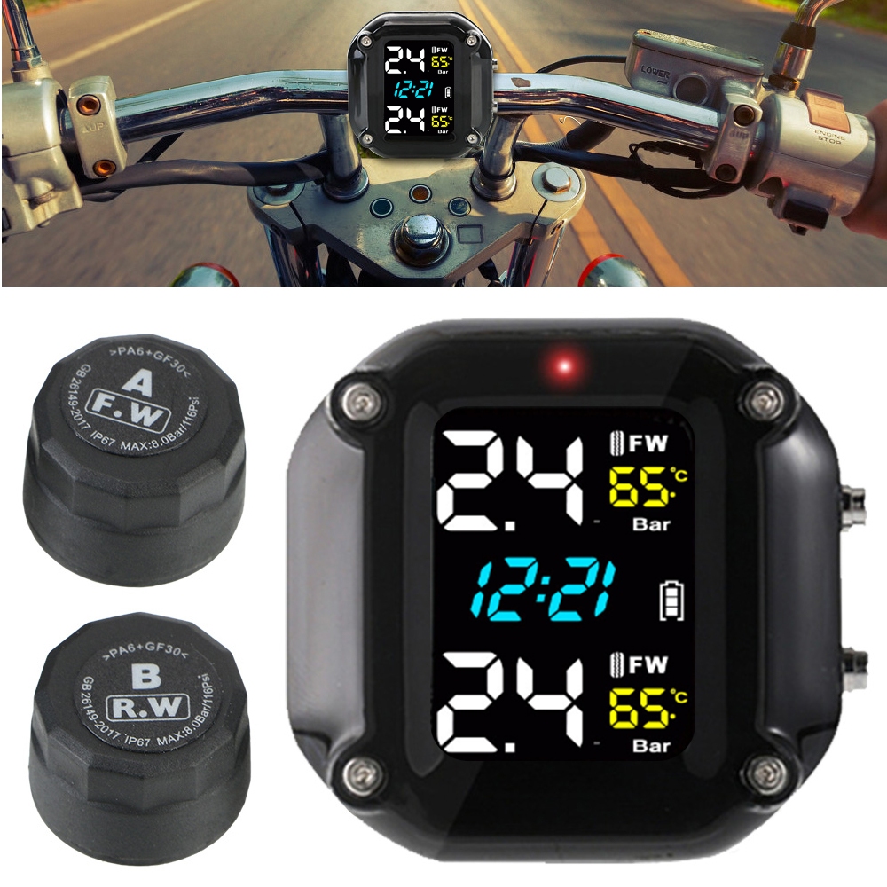 Motorcycle Tire Pressure Senso - Tire Pressure Monitor review and price