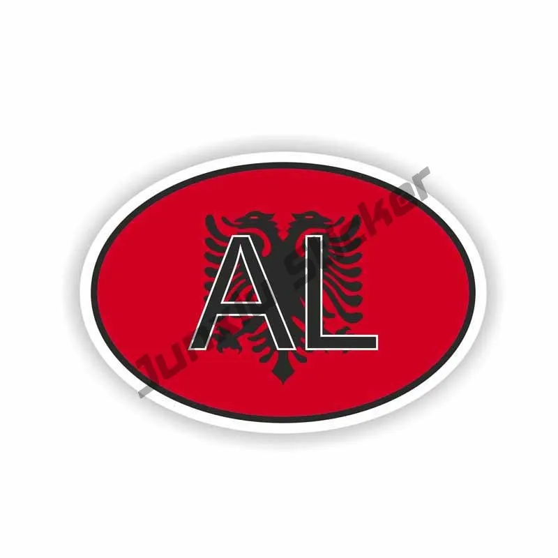 Albanian Flag Map Eagle Car St - Car Accessories Lebanon review and price