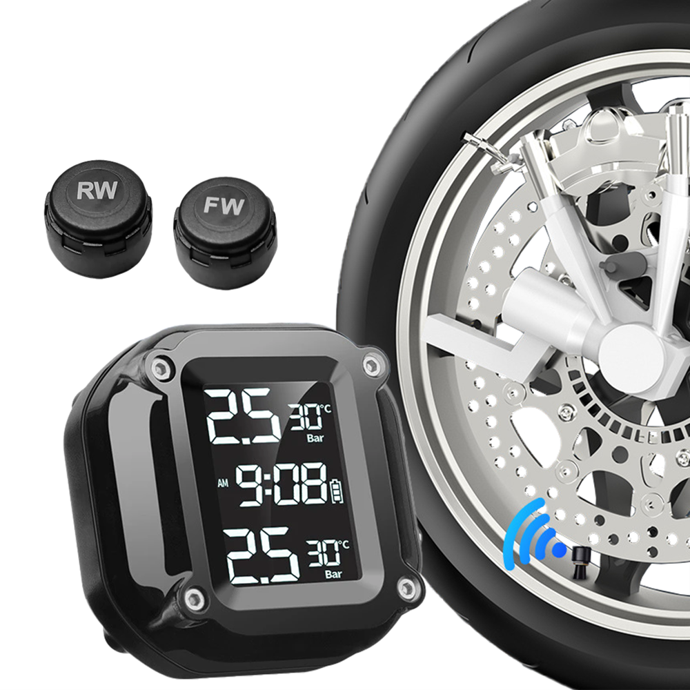Motorcycle TPMS Motor Tire Pre - Tire Pressure Monitor review and price