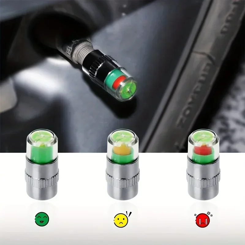 4/8PCS Car Tire Valve Caps wit - Tire Pressure Monitor review and price