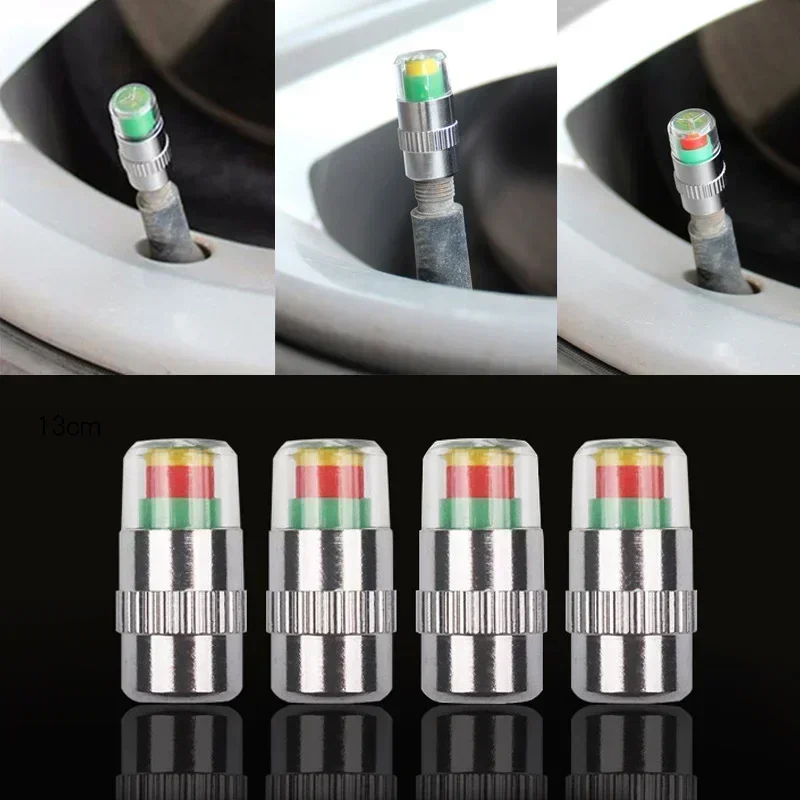4/8PCS Car Tire Valve Caps wit - Tire Pressure Monitor review and price