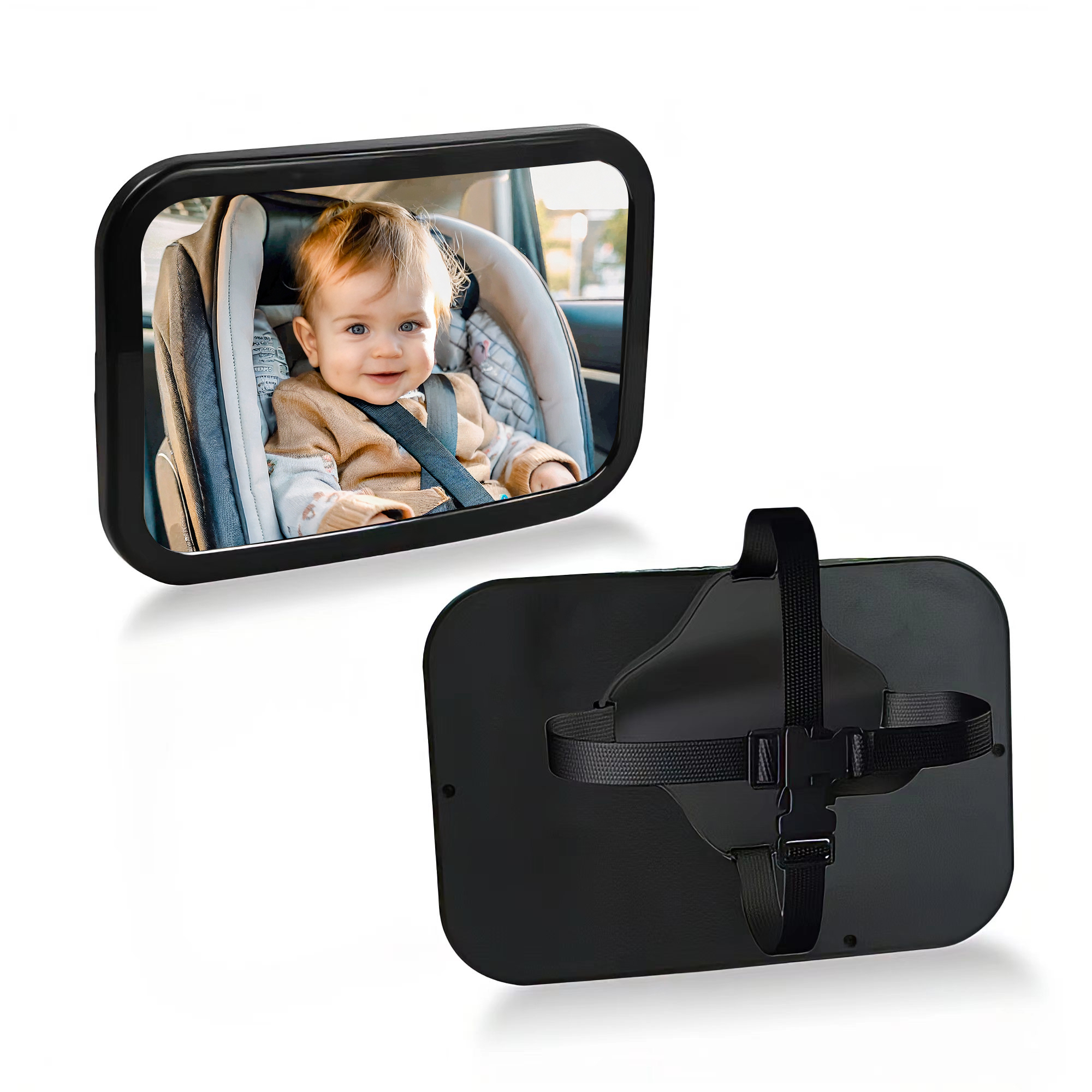 1pc Shatterproof 360 Rotation  - Car Blind Spot Mirror review and price