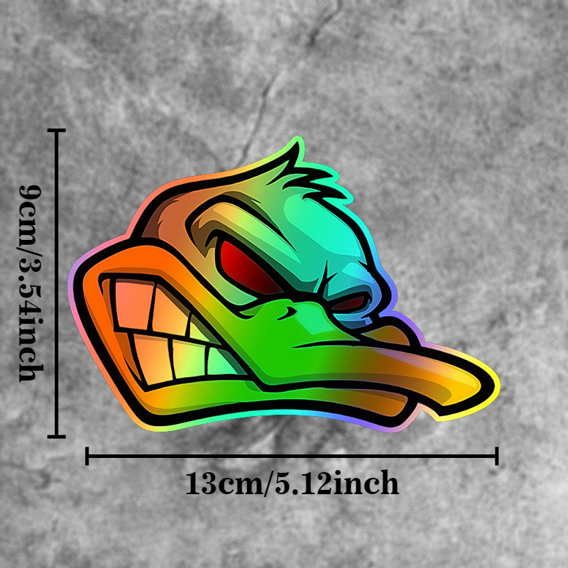 1PC Funny Cartoon Angry Duck H - Car Accessories Ebay review and price