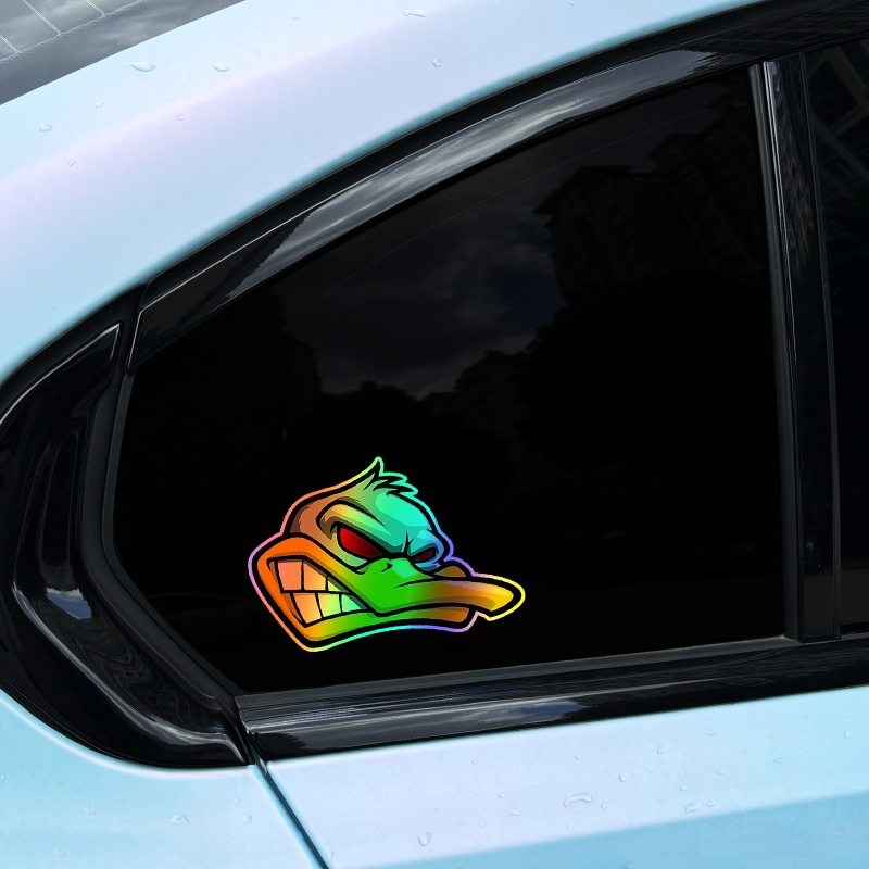 1PC Funny Cartoon Angry Duck H - Car Accessories Ebay review and price