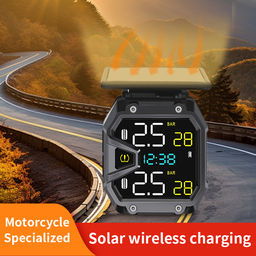 Motorcycle TPMS Real-Time Bike - Tire Pressure Monitor review and price