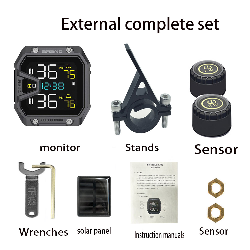 Motorcycle TPMS Real-Time Bike - Tire Pressure Monitor review and price