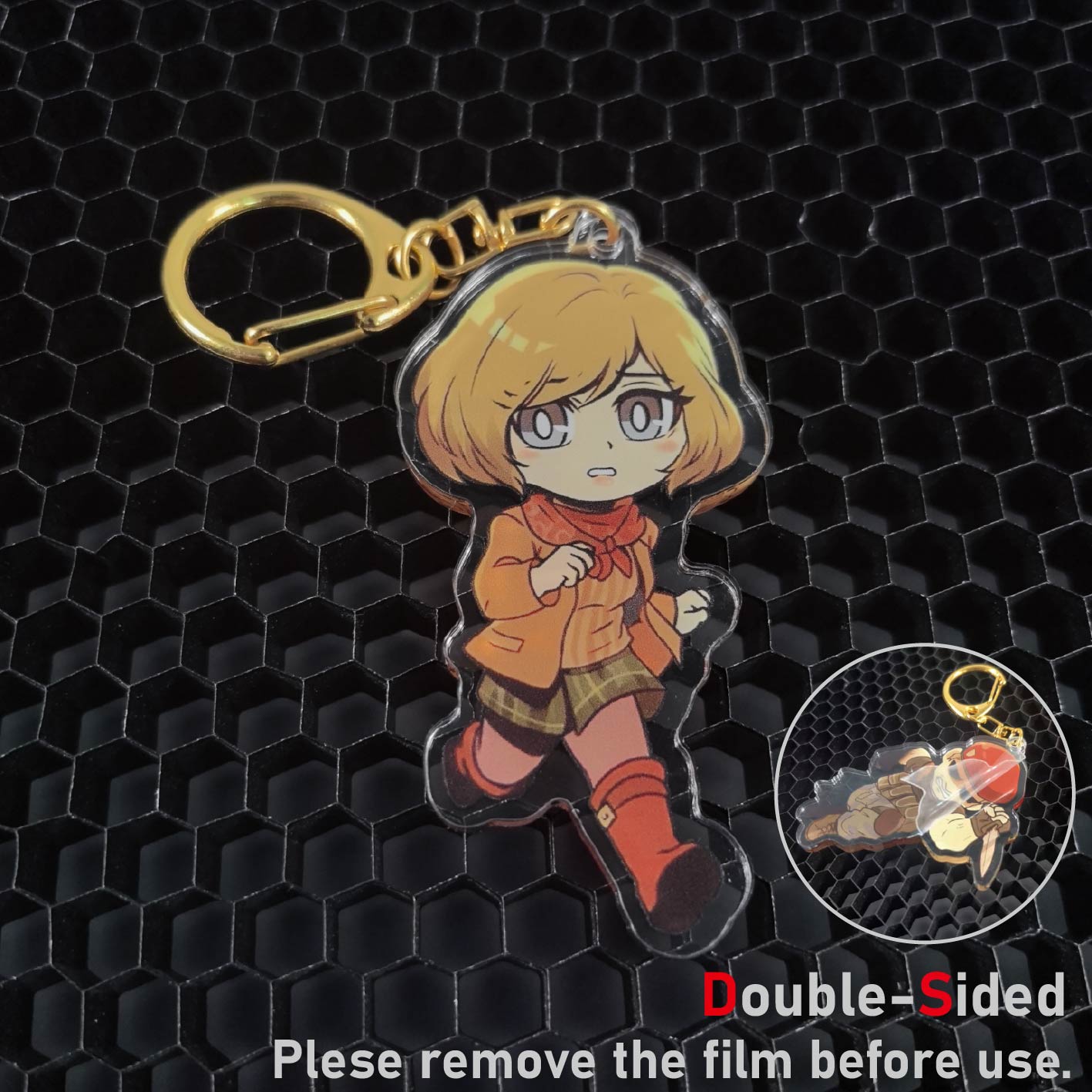 Resident Evil Keychain，Leon，Ad - Car Accessories Etsy review and price