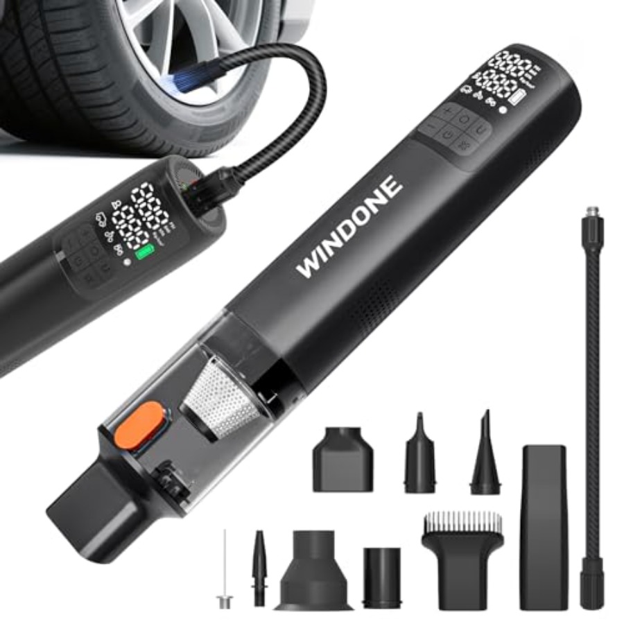 Car Vacuum 12000Pa 2-in-1 Clea - Car Vacuum Cleaner review and price