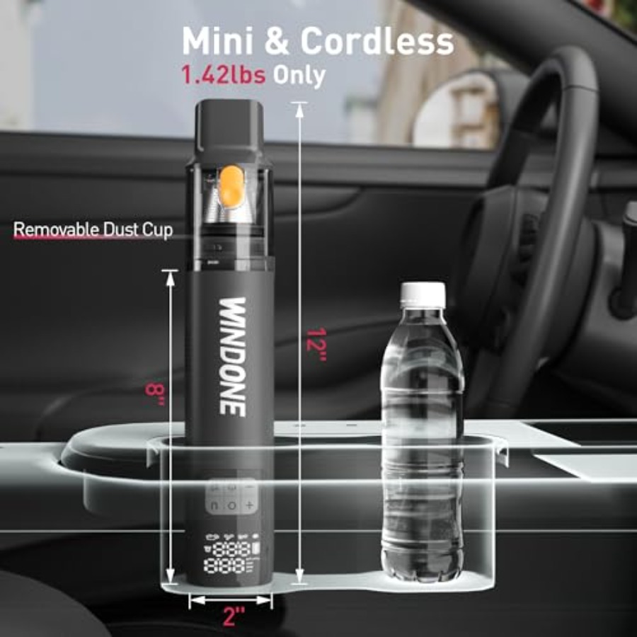 Car Vacuum 12000Pa 2-in-1 Clea - Car Vacuum Cleaner review and price