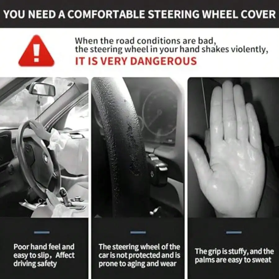 Elastic Steering Wheel Cover 1 - Car Accessories For Steering Wheel review and price