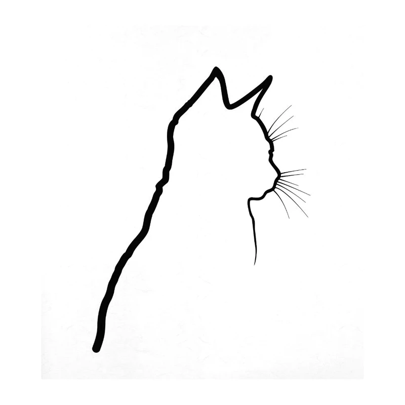 Creative Pet Kitten Silhouette - Car Accessories Ebay review and price