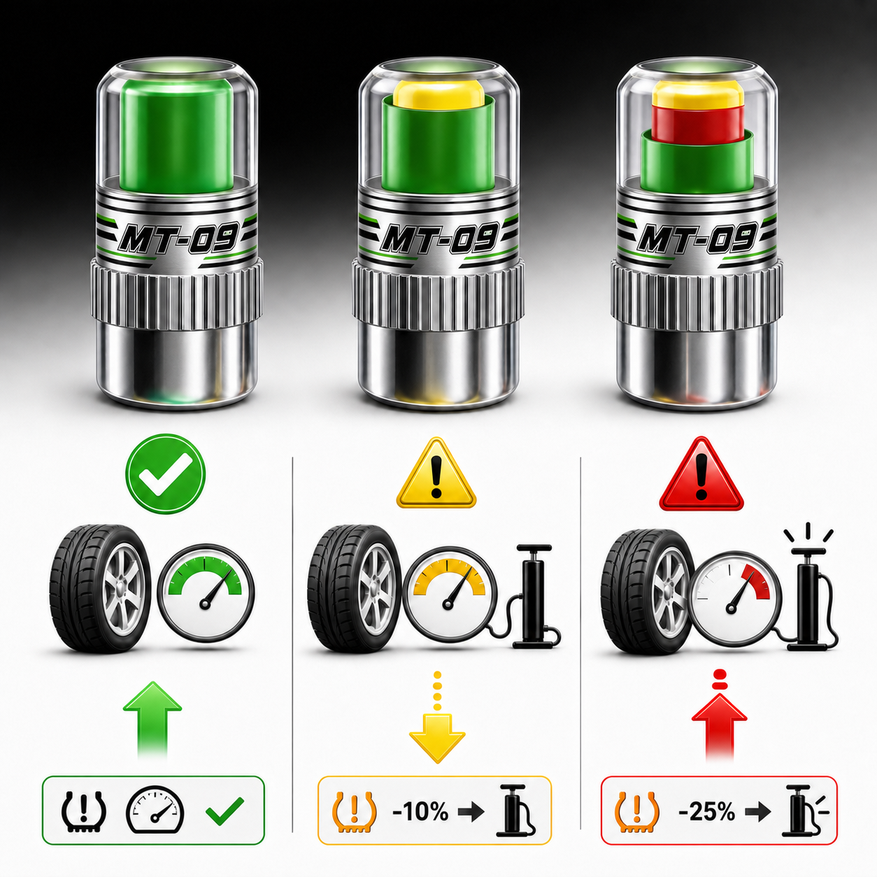 Motorcycle Tire Air Pressure M - Tire Pressure Monitor review and price