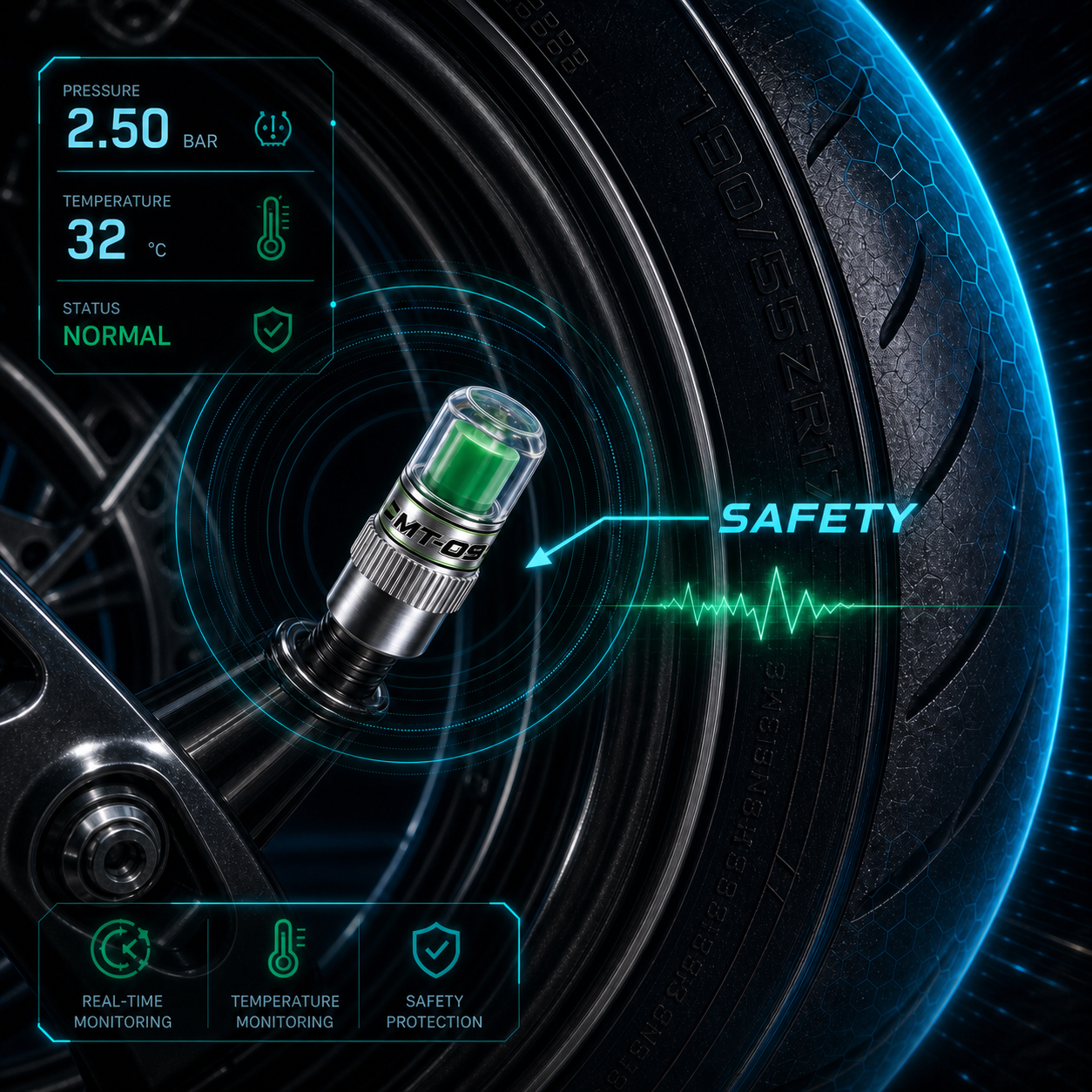 Motorcycle Tire Air Pressure M - Tire Pressure Monitor review and price