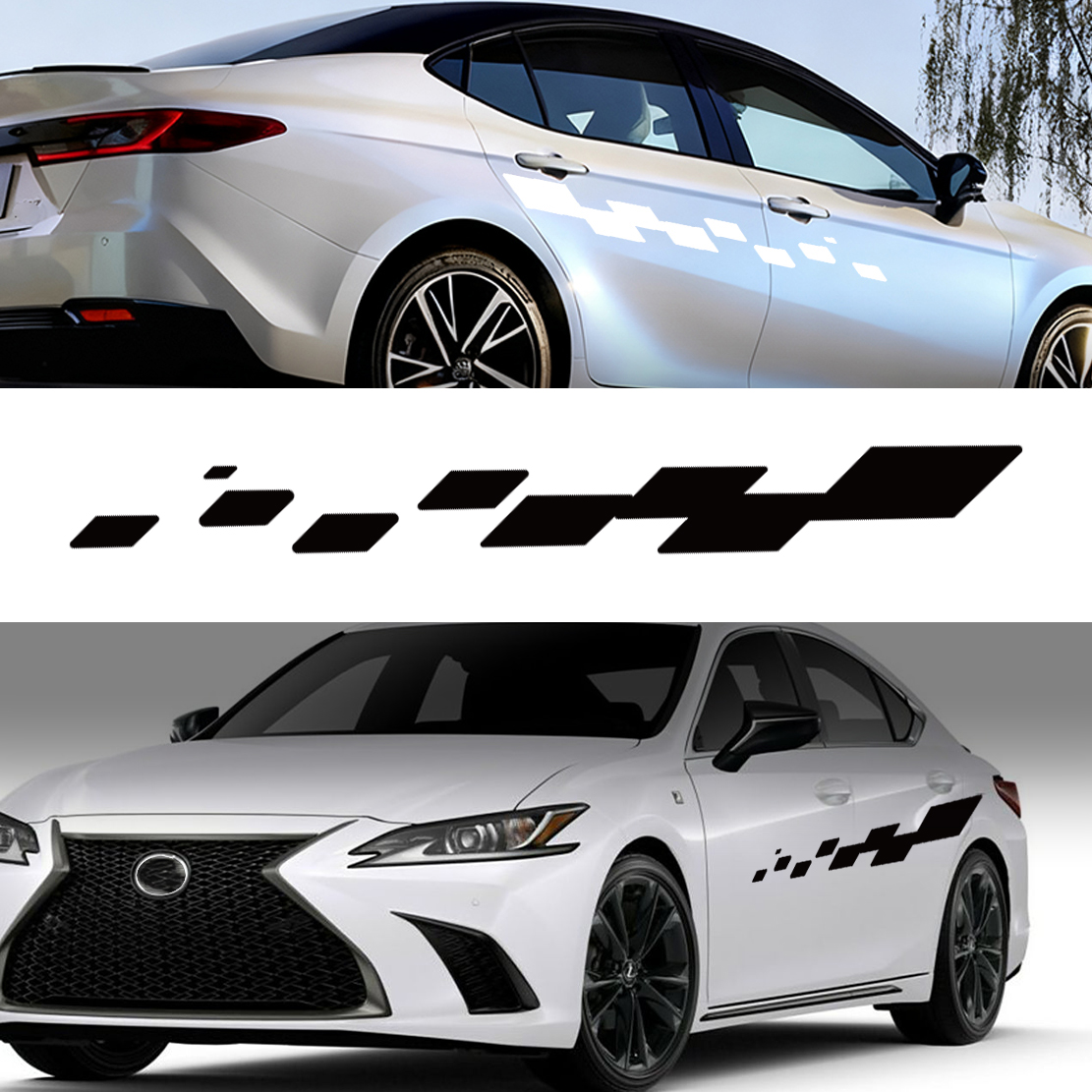 2pcs Car Door Decals Racing Ch - Car Accessories Ebay review and price